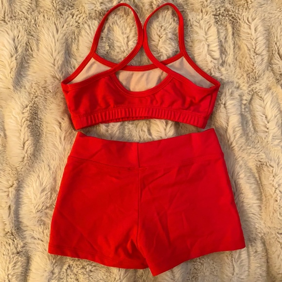 CM Matching “VIP Dance” Sports Bra+Spandex Shorts - Picture 2 of 4